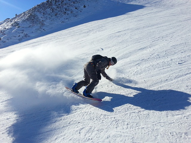 Snowboarden in Flattach